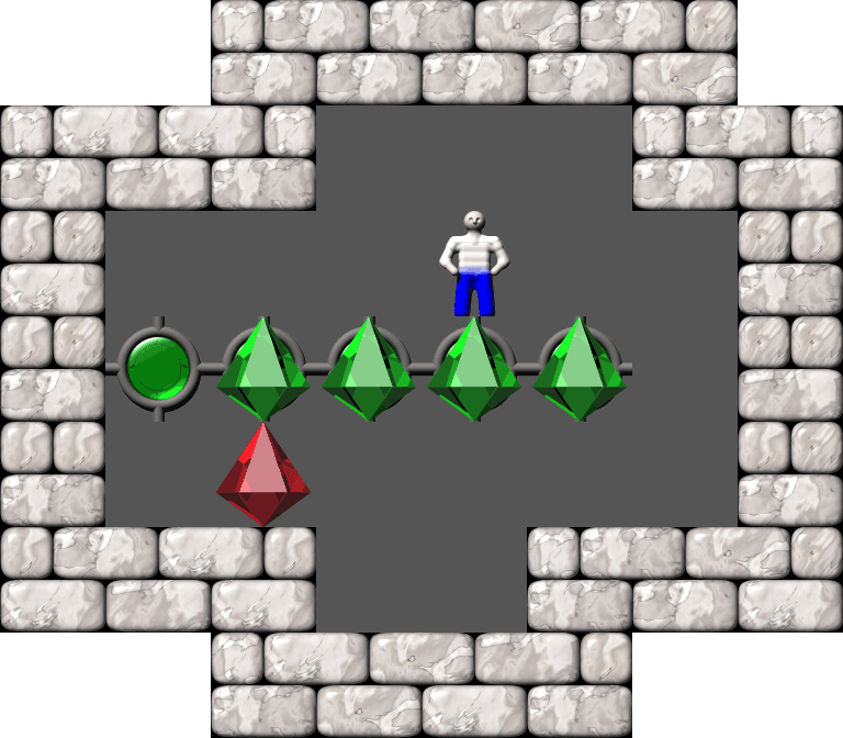 Sokoban Howards Second Sets Second Set level 29